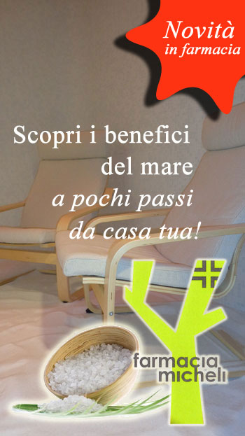 Il benessere del sale: la grotta del sale della Farmacia Micheli