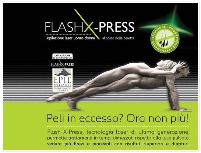 Flash X-Press, giornata dedicata alla depilazione definitiva in farmacia