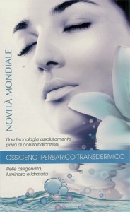 Apparecchiatura per ossigeno iperbarico transdermico